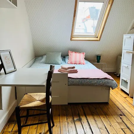 Charming Place 2 Min From L'arc De Triomphe شقة *